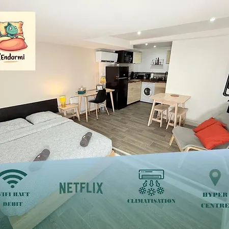 L'endormi 7 - Hypercentre - 10min De Jaude Apartment Clermont-Ferrand